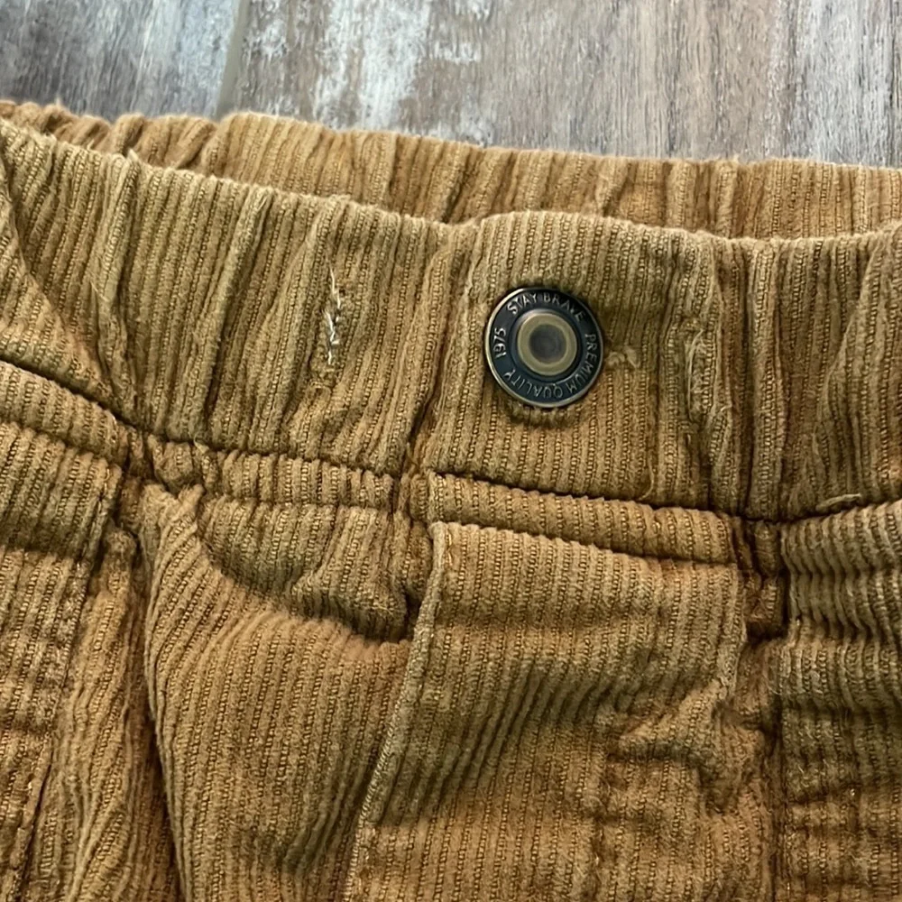 Zara kids large pocket corduroy pants